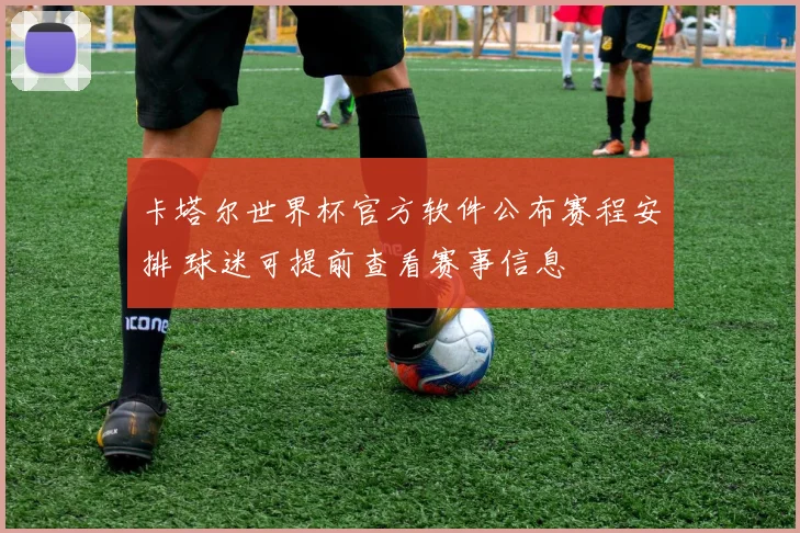 卡塔尔世界杯官方软件公布赛程安排 球迷可提前查看赛事信息