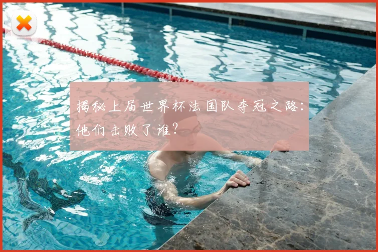 揭秘上届世界杯法国队夺冠之路:他们击败了谁?